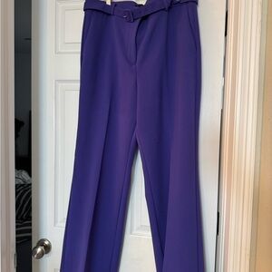 Ann Taylor Vibrant Purple Women's Trousers